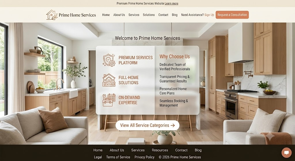 Prime Home Services concept 2