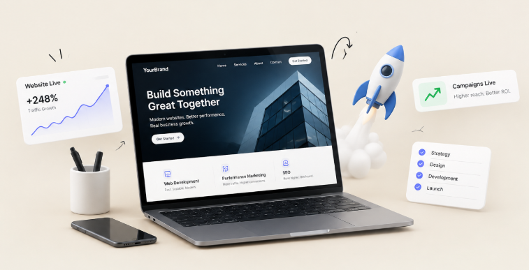 Website launch